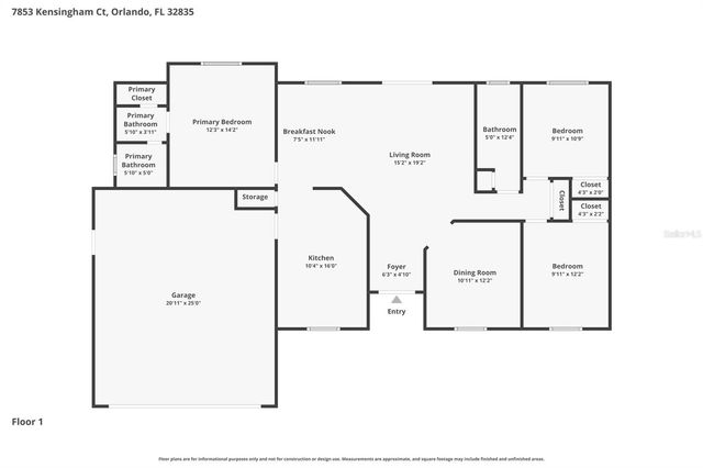7853 KENSINGHAM COURT, Orlando, FL 32835