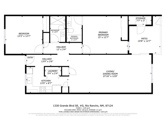 1330 Grande Boulevard SE G, Rio Rancho, NM 87124