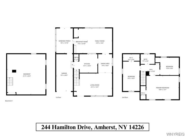 244 Hamilton Drive, Amherst, NY 14226