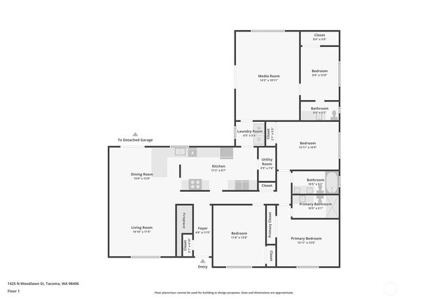 1425 N Woodlawn Street, Tacoma, WA 98406