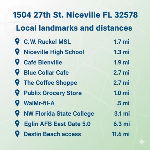 1504 27Th Street, Niceville, FL 32578