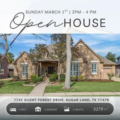 7731 Silent Forest Drive, Sugar Land, TX 77479