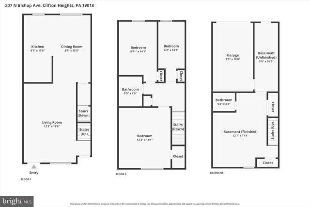 207 N BISHOP AVE, Clifton Heights, PA 19018