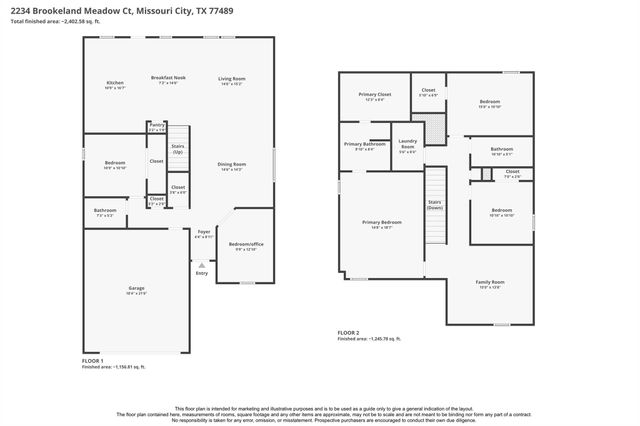 2234 Brookeland Meadow Court, Houston, TX 77489
