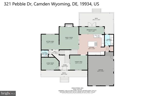 321 PEBBLE DR, Camden Wyoming, DE 19934