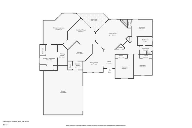 1805 Spinnaker Lane, Azle, TX 76020