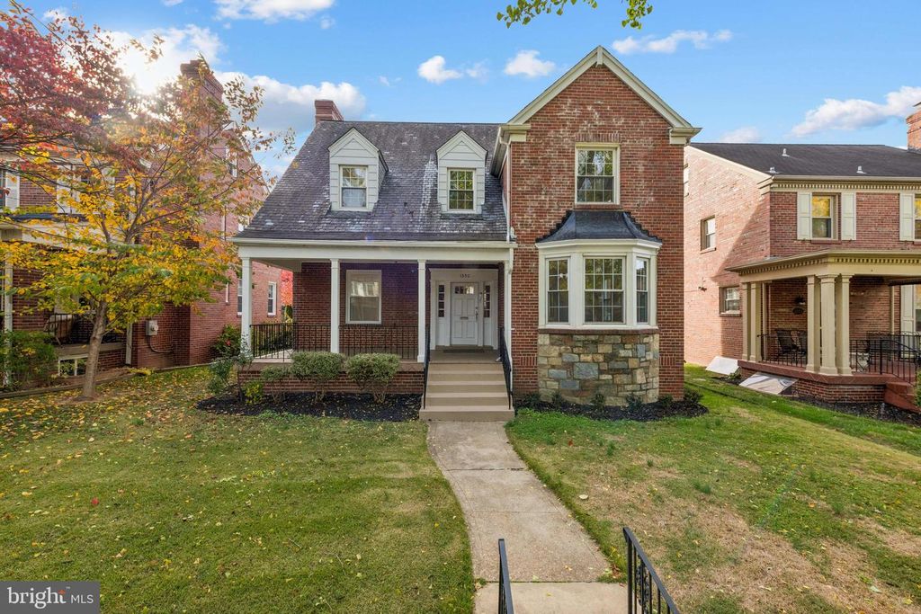 Image 1 of property listing at 1350 SOMERSET PL NW, Washington, DC 20011