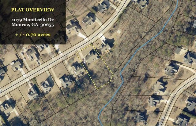1079 Monticello Drive, Monroe, GA 30655