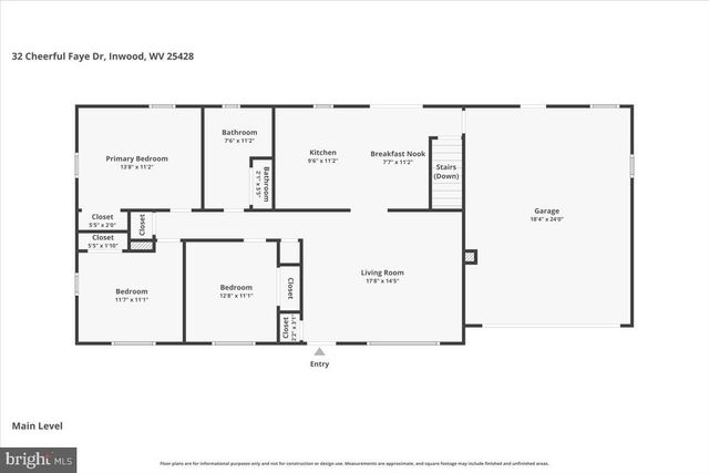 32 CHEERFUL FAYE DR, Inwood, WV 25428