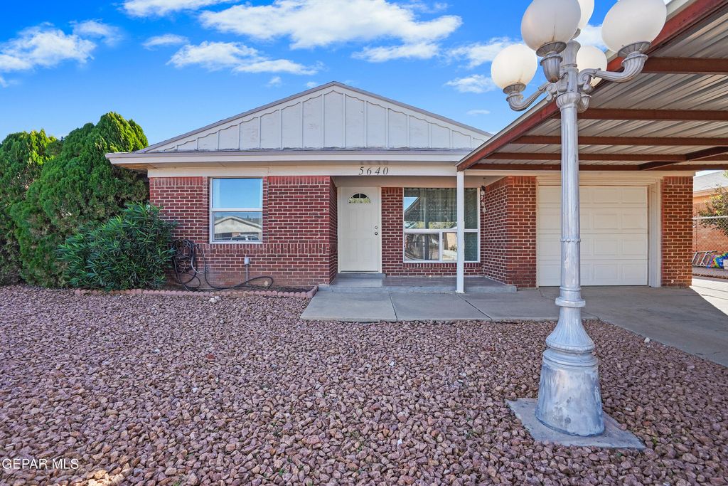 5640 DEVON Avenue, El Paso, TX 79924
