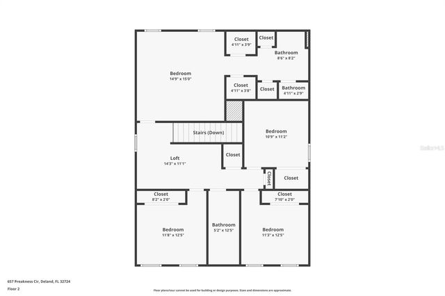 657 PREAKNESS CIRCLE, Deland, FL 32724