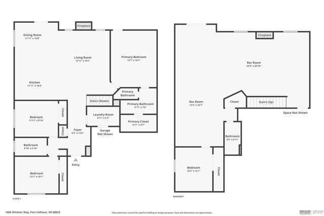 1605 Windsor Way, Fort Calhoun, NE 68023