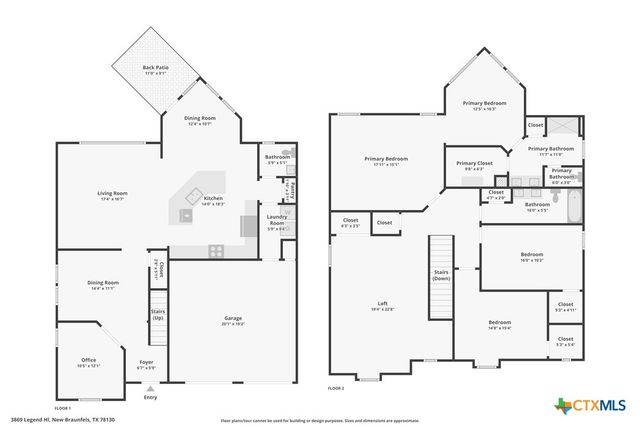 3869 Legend Hill, New Braunfels, TX 78130