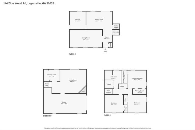 144 Zion Wood Road, Loganville, GA 30052