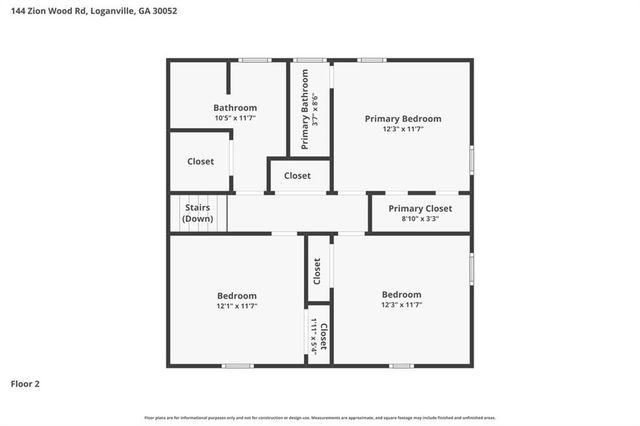 144 Zion Wood Road, Loganville, GA 30052