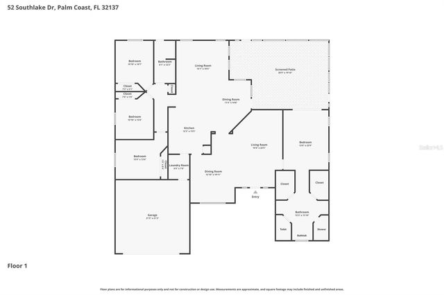 52 SOUTHLAKE DRIVE, Palm Coast, FL 32137