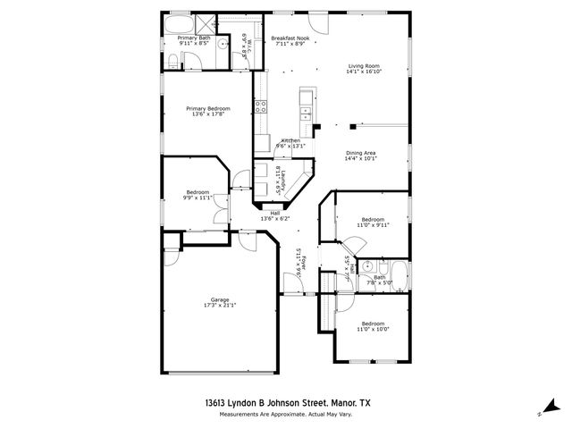 13613 Lyndon B Johnson ST, Manor, TX 78653