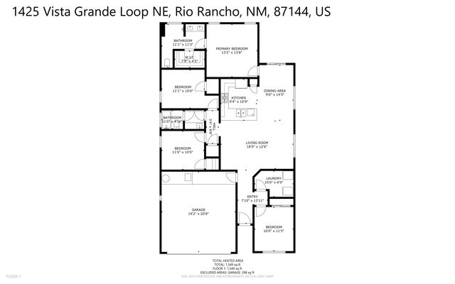 1425 Vista Grande Loop NE, Rio Rancho, NM 87144
