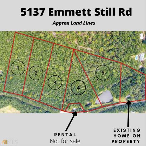 0 Emmett Still Road TRACT 04, Loganville, GA 30052