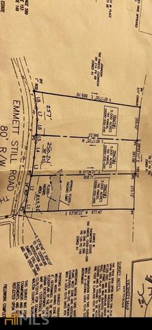 0 Emmett Still Road TRACT 04, Loganville, GA 30052