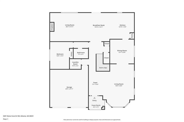 5401 Stone Cove Drive SW, Atlanta, GA 30331