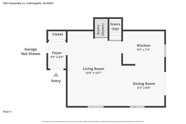 5851 Assembly Lane, Indianapolis, IN 46254