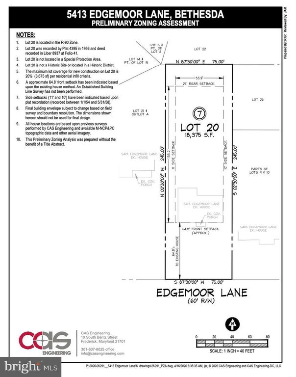 Image 3 of property listing at 5413 EDGEMOOR LN, Bethesda, MD 20814
