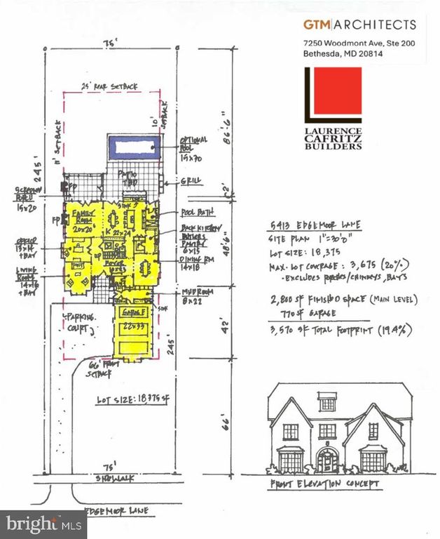Image 5 of property listing at 5413 EDGEMOOR LN, Bethesda, MD 20814