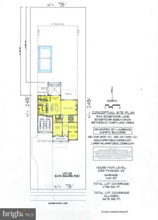 Image 8 of property listing at 5413 EDGEMOOR LN, Bethesda, MD 20814