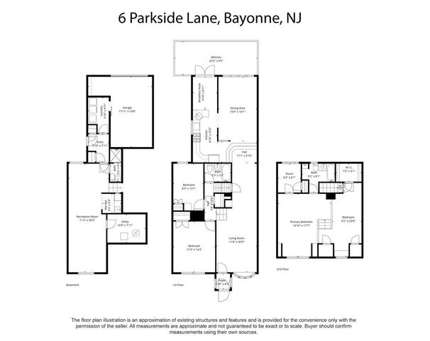 6 PARKSIDE LANE, Bayonne, NJ 07002
