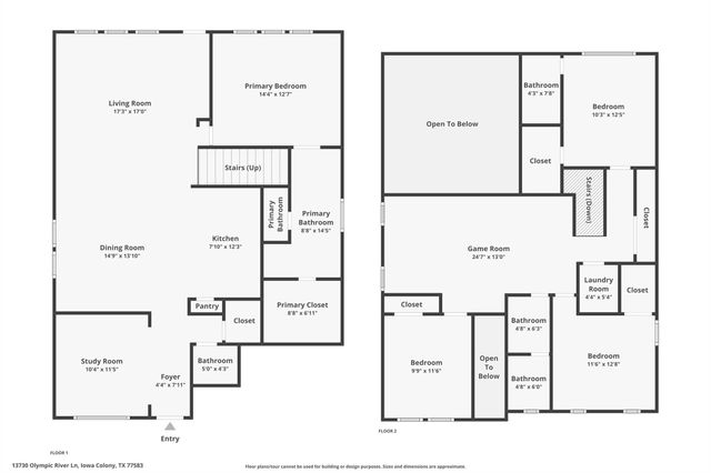 13730 Olympic River Lane, Iowa Colony, TX 77583
