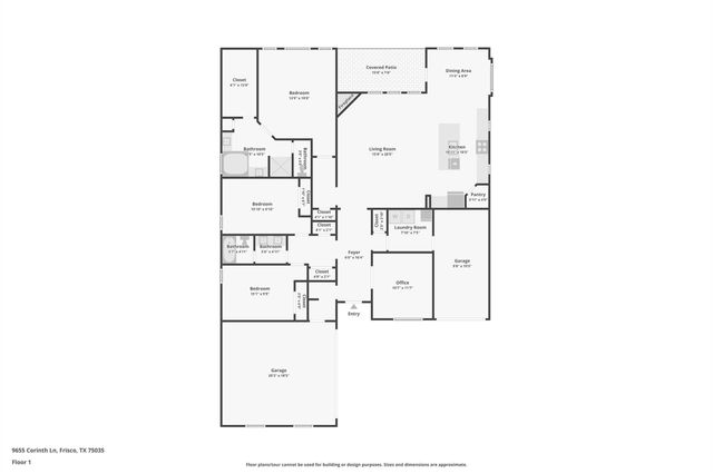 9655 Corinth Lane, Frisco, TX 75035