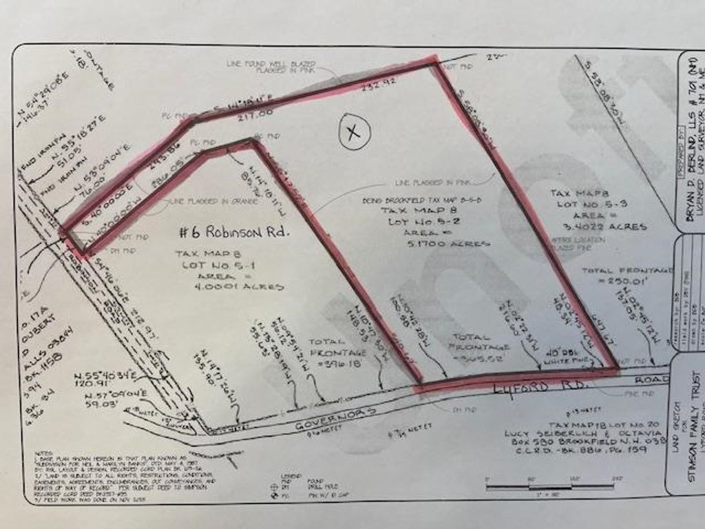 Lot 5B Lyford Road, Brookfield, NH 03872