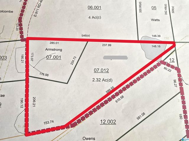 87 COUNTY ROAD 467, Fruithurst, AL 36262