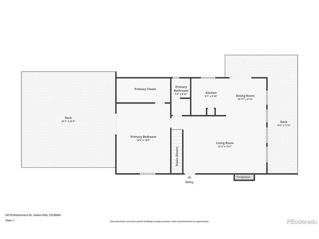 24170 Matterhorn Dr, Indian Hills, CO 80454