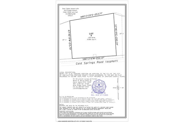 617 Cold Springs Road, Van Alstyne, TX 75495