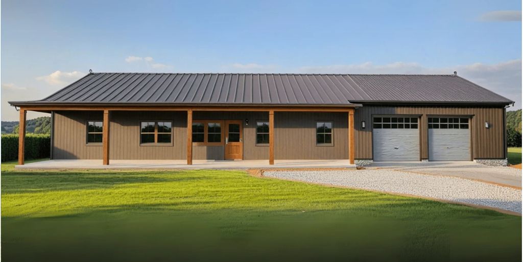 Barndo + 2 ACRE Lot 6 Calk Road, Tioga, TX 76271