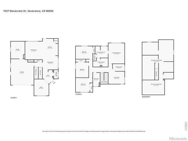 1527 Wavecrest Drive, Severance, CO 80550