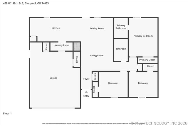 469 W 149th Street S, Glenpool, OK 74033