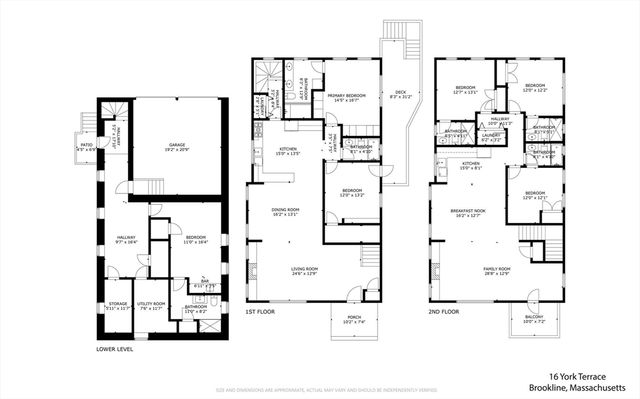 16 York Terrace, Brookline, MA 02446