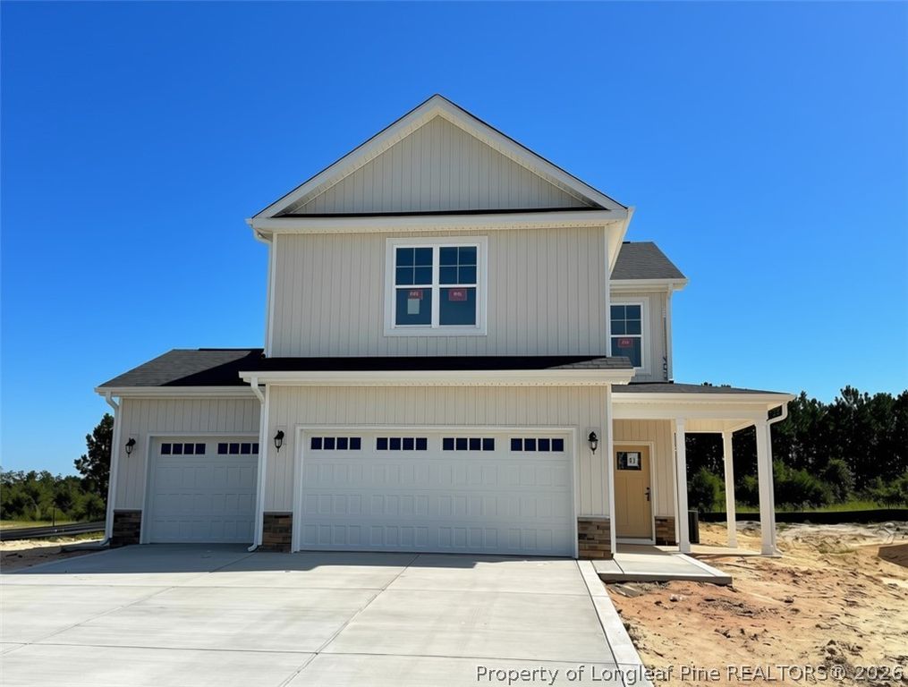 189 Ashley Heights (Lot 41) Drive, Aberdeen, NC 28315 — exterior