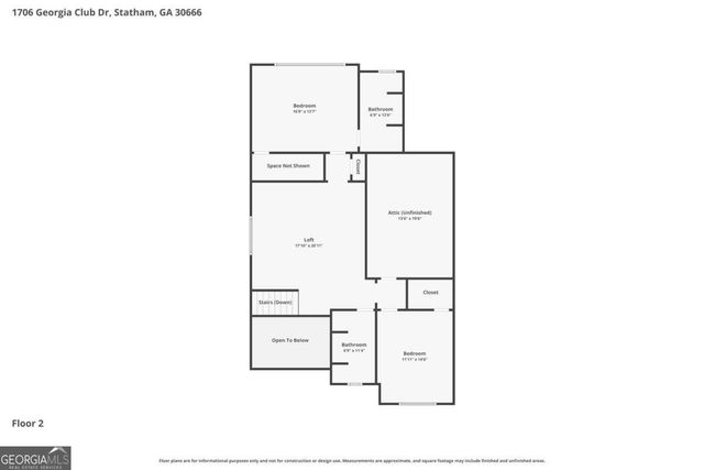 1706 Georgia Club Drive, Statham, GA 30666