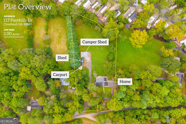 117 Foothills Drive, Cleveland, GA 30528