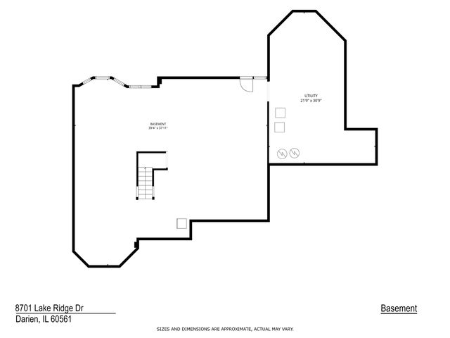 8701 LAKE RIDGE Drive, Darien, IL 60561