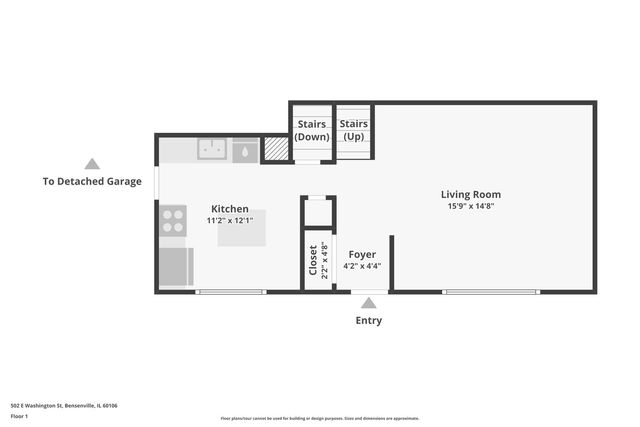 502 E Washington Street, Bensenville, IL 60106