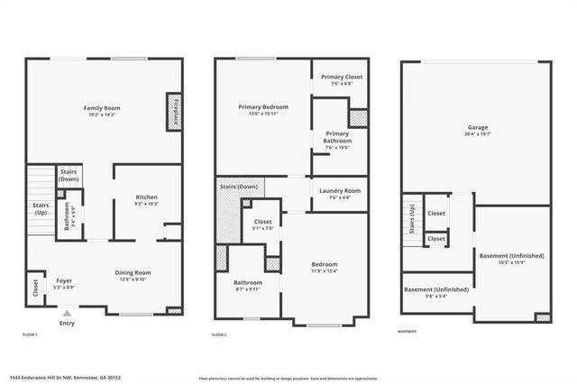 1543 Endurance Hill NW Drive, Kennesaw, GA 30152