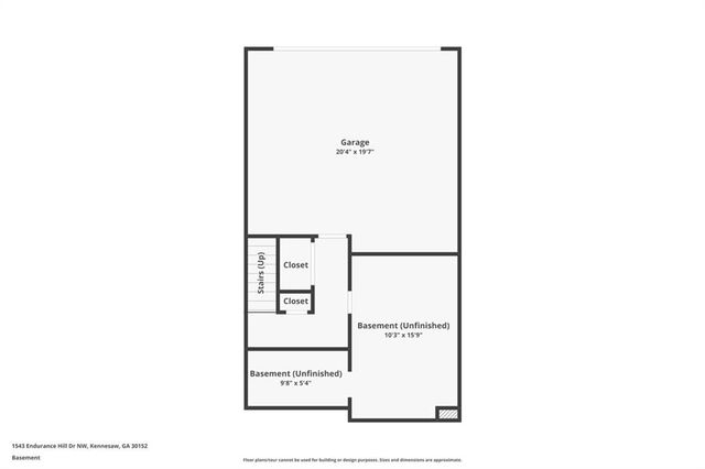 1543 Endurance Hill NW Drive, Kennesaw, GA 30152