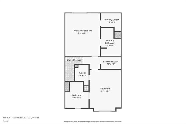 1543 Endurance Hill NW Drive, Kennesaw, GA 30152