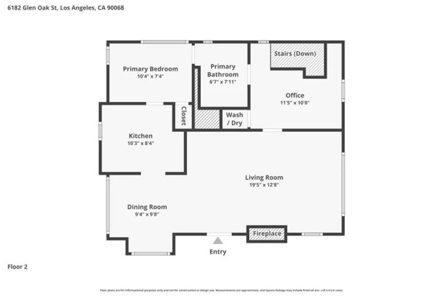 6182 Glen Oak St, Los Angeles, CA 90068