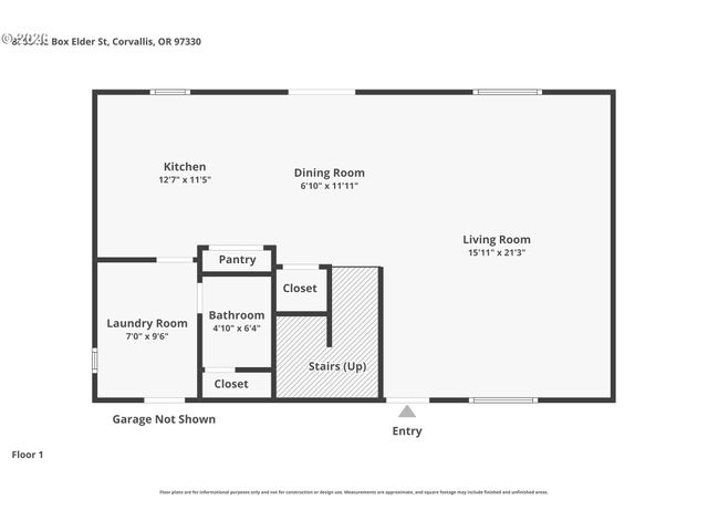 8768 BOX ELDER St, Adair Village, OR 97330